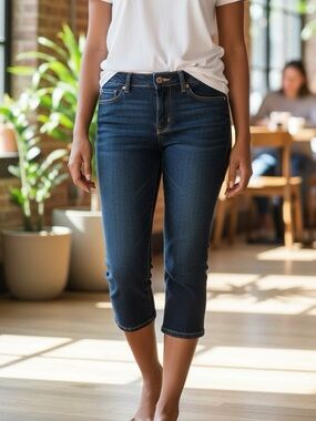 American Eagle Outfitters Indigo Denim Capris🌻🌻